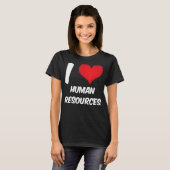 I Liebe Personalwesen T-Shirt (Vorne ganz)