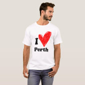 I Liebe Perth T-Shirt (Vorne ganz)