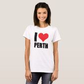 I Liebe Perth T-Shirt (Vorne ganz)