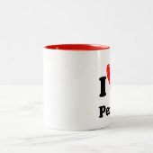 I Liebe Perth Zweifarbige Tasse (Mittel)