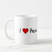 I Liebe Peru Kaffeetasse (Links)