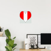 I Liebe Peru Poster (Heimbüro)