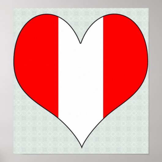 I Liebe Peru Poster (Vorne)