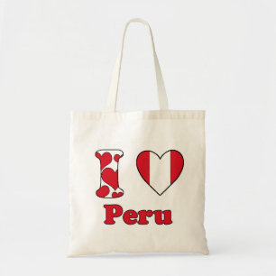I Liebe Peru Tragetasche
