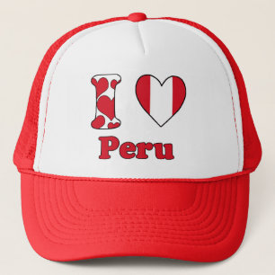 I Liebe Peru Truckerkappe