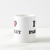 I Liebe-Petersilie Kaffeetasse (Mittel)