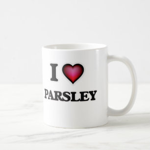 I Liebe-Petersilie Kaffeetasse
