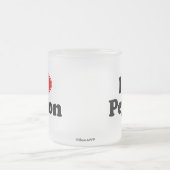 I Liebe Peyton Mattglastasse (Mittel)