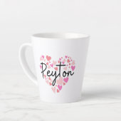 I Liebe Peyton Milchtasse (Linke Ecke)