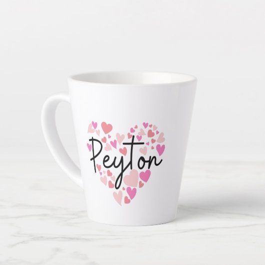 I Liebe Peyton Milchtasse (Linke Ecke)