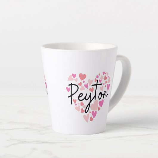 I Liebe Peyton Milchtasse (Rechte Ecke)