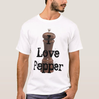 I Liebe-Pfeffer - besonders angefertigt T-Shirt