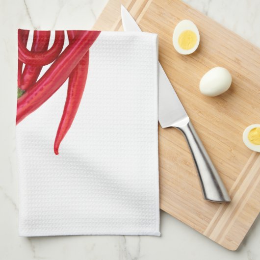 I Liebe Pfeffer Geschirrtuch (Viertel Falte)