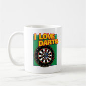 I LIEBE-PFEILE KAFFEETASSE (Links)