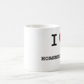I Liebe PFEILSCHWANZKREBSE Kaffeetasse (Mittel)