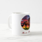 I Liebe Pferde Kaffeetasse (Vorderseite Links)