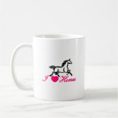 I Liebe-Pferde Kaffeetasse (Links)
