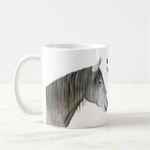 I LIEBE Pferde Kaffeetasse (Links)
