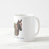 I Liebe Pferde Kaffeetasse (VorderseiteRechts)