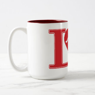 I Liebe Pferde, Liebe Pferde Zweifarbige Tasse