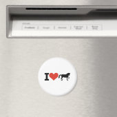 I Liebe Pferde Magnet (In Situ (Geschirrspüler))