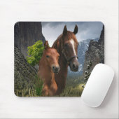 I Liebe Pferde Mousepad (Mit Mouse)
