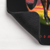 I Liebe Pferde Mousepad (Ecke)