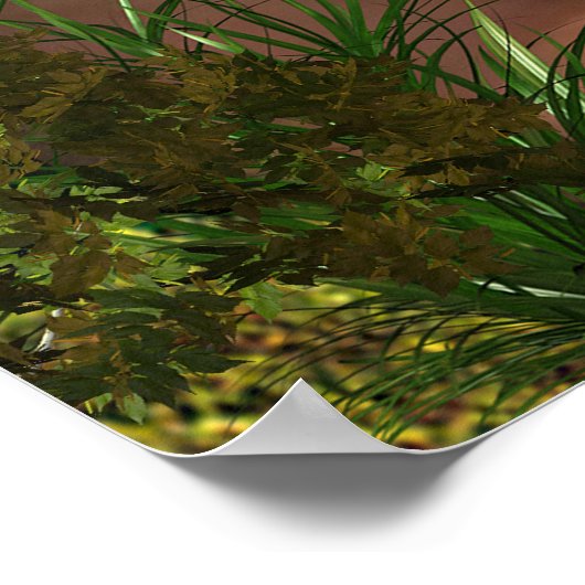 I Liebe Pferde Poster (Ecke)