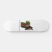 I Liebe Pferde Skateboard (Horizontal)
