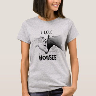 I Liebe Pferde T - Shirt