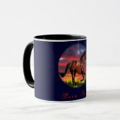 I Liebe Pferde Tasse (Vorderseite Links)