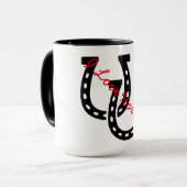 I Liebe-Pferde! Tasse 15oz (Vorderseite Links)