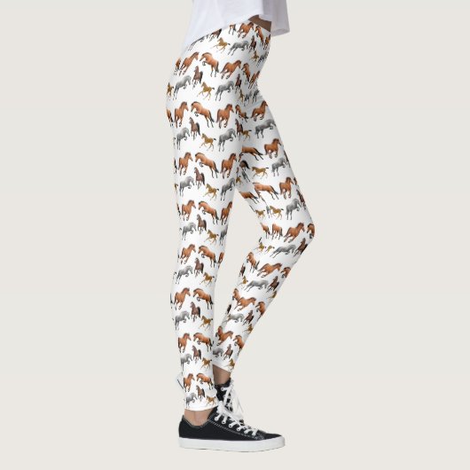 I Liebe-Pferdepferdeartige Kunst-Leggings Leggings (Rechts)