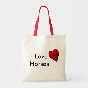 I Liebe-PferdeTaschen-Tasche Tragetasche