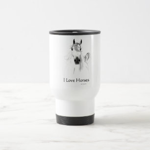 I Liebe-PferdeTasse Reisebecher