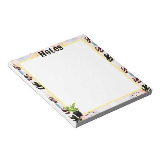 I LIEBE PFLANZE NOTIZBLOCK (angewinkelt)