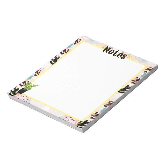 I LIEBE PFLANZE NOTIZBLOCK (Rotiert)