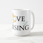 I Liebe Pflege Corgi Tasse (VorderseiteRechts)