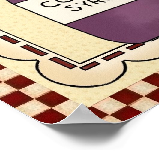 I Liebe Pflegeplakat Poster (Ecke)