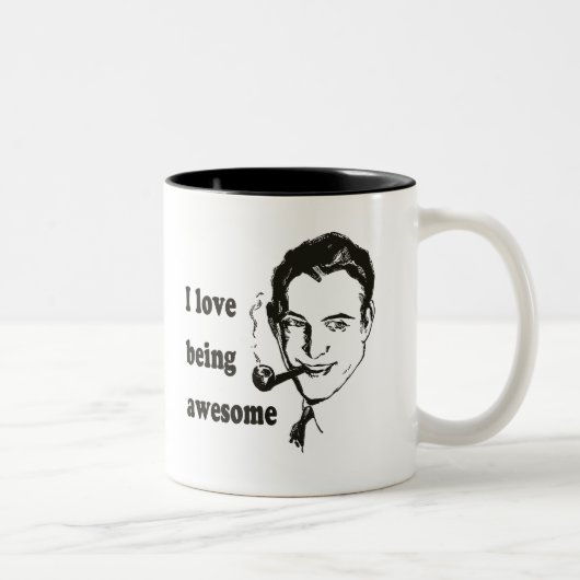 I Liebe Phantastisch Zweifarbige Tasse (Rechts)