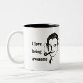 I Liebe Phantastisch Zweifarbige Tasse (Links)