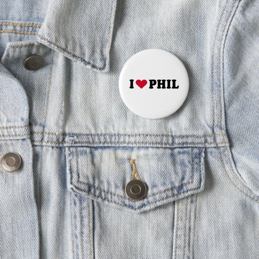 I LIEBE PHIL BUTTON (Beispiel)
