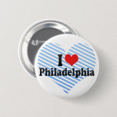 I Liebe Philadelphia Button (Vorne & Hinten)