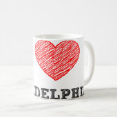 I Liebe Philadelphia Kaffeetasse (VorderseiteRechts)