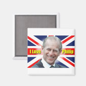 I Liebe Philip Magnet (Vorderseite/Rückseite)