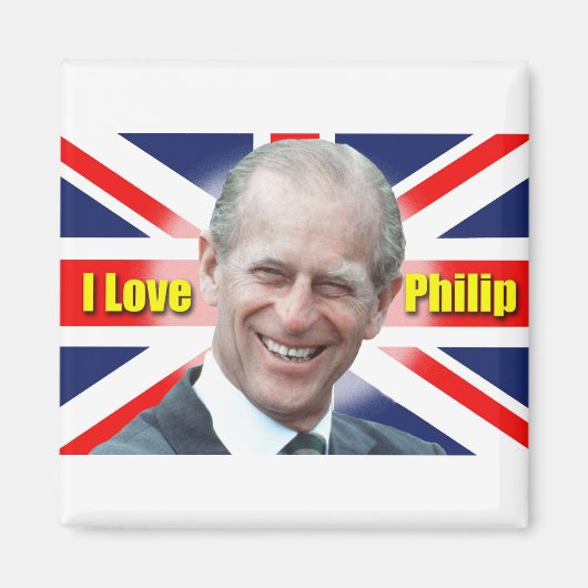 I Liebe Philip Magnet (Vorne)