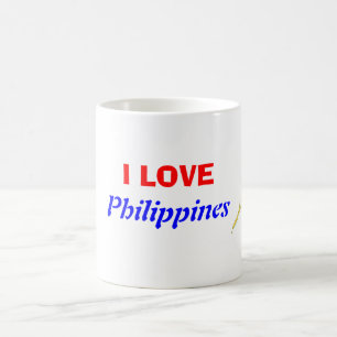 I Liebe-Philippinen-Kaffee-Tasse Kaffeetasse