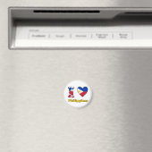 I Liebe Philippinen Magnet (In Situ (Geschirrspüler))