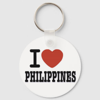 I LIEBE PHILIPPINEN SCHLÜSSELANHÄNGER