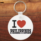 I LIEBE PHILIPPINEN SCHLÜSSELANHÄNGER (Vorderseite)